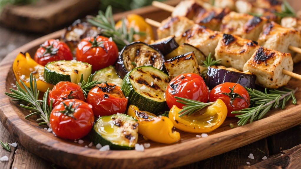 vibrant roasted vegetable medley