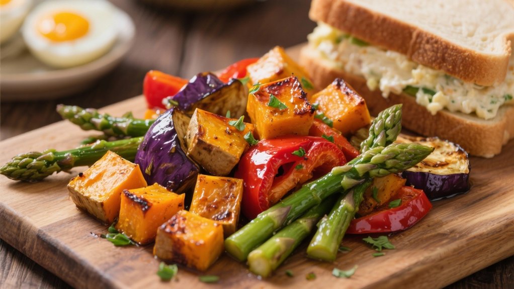 vibrant roasted vegetable medley