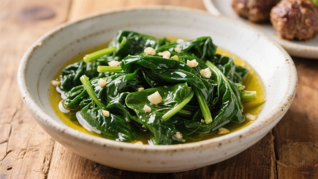 vibrant saut ed spinach recipe