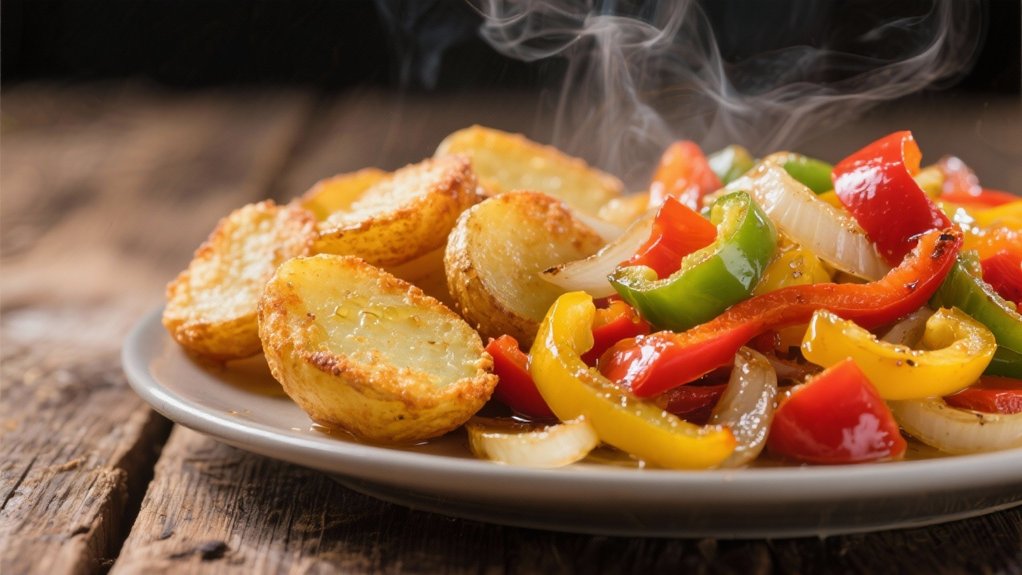 vibrant saut ed vegetable medley