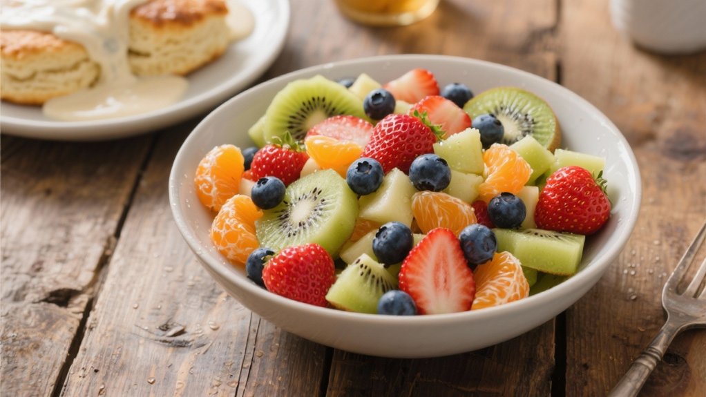 vibrant seasonal fruit salad