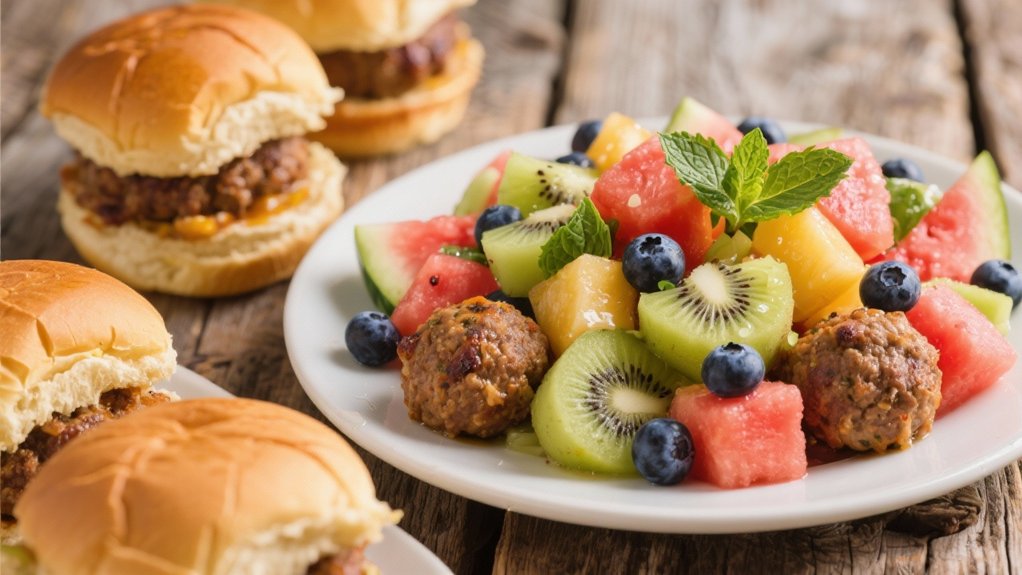 vibrant seasonal fruit salad