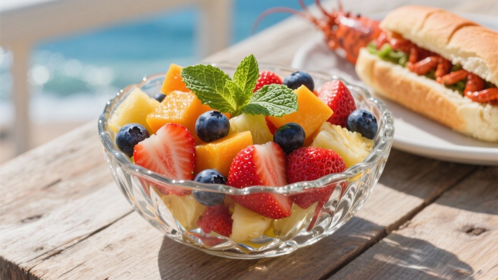 vibrant summer fruit salad