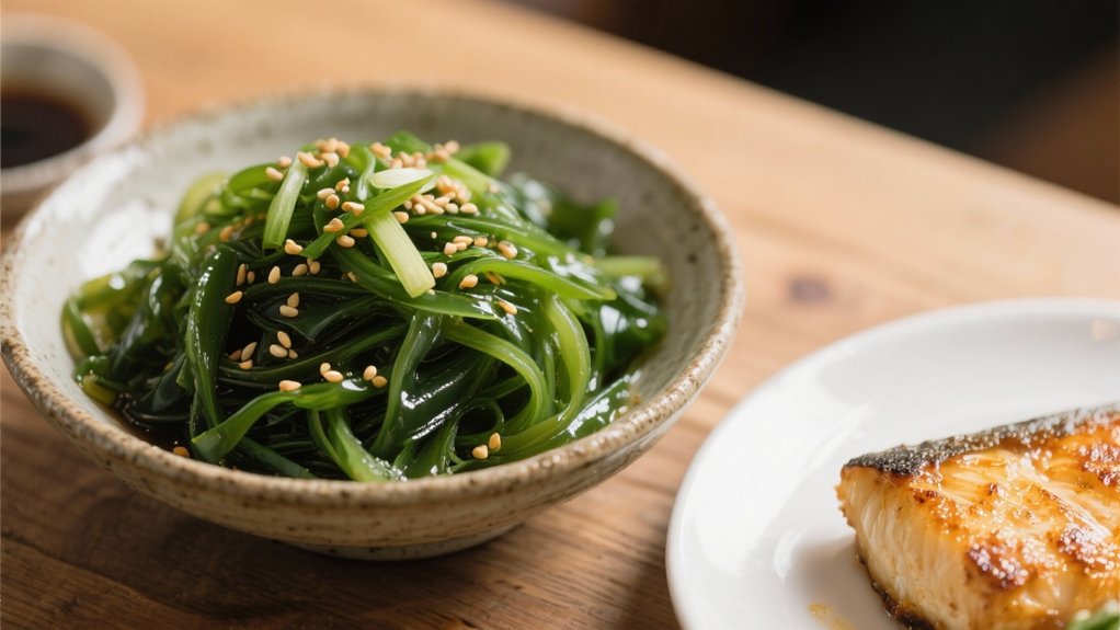 wakame salad enhances dishes
