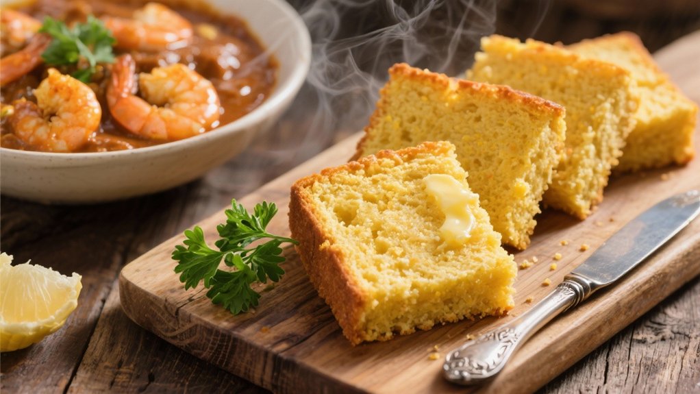 warm buttery cornbread companion