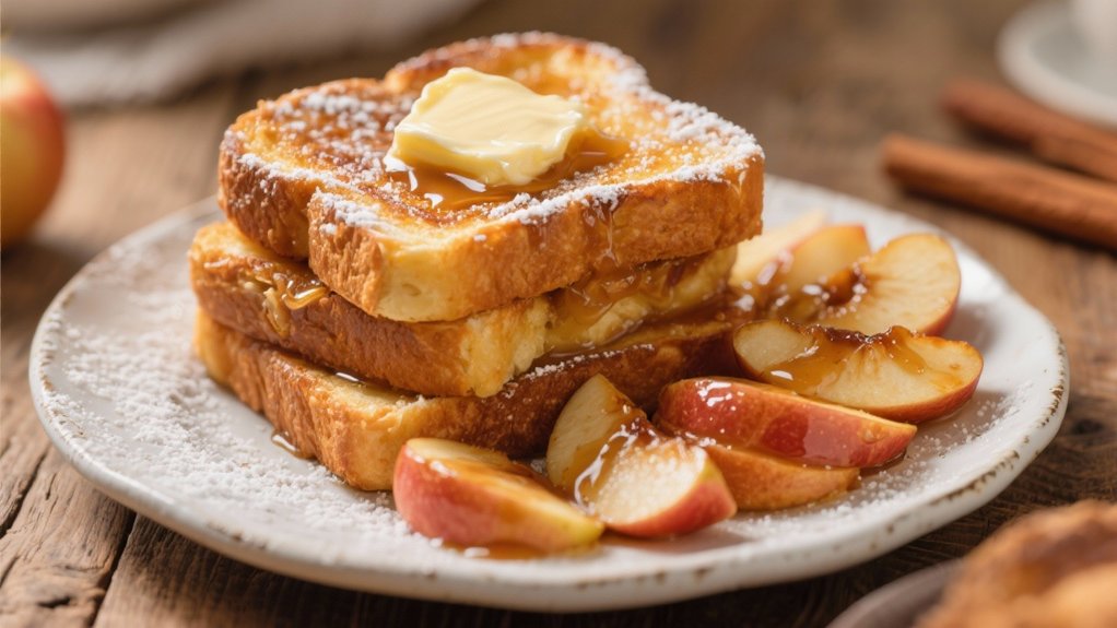 warm cinnamon apple topping