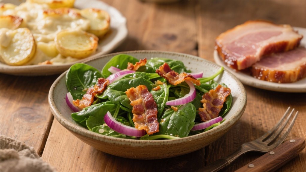warm crunchy flavorful salad