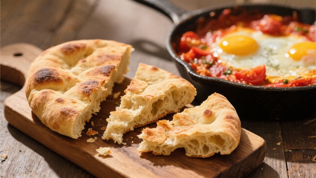 warm crusty pita perfection