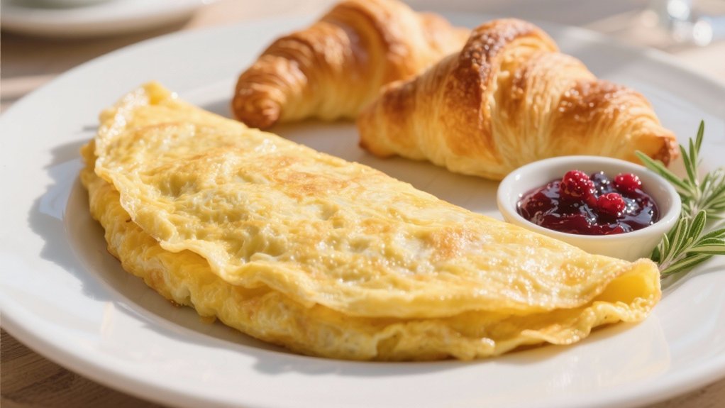 warm flaky buttery croissants
