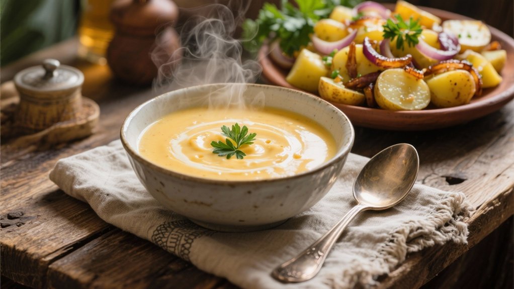 warm german potato salad