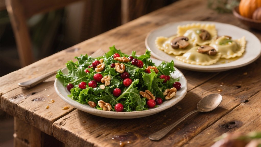 warm kale salad recipe