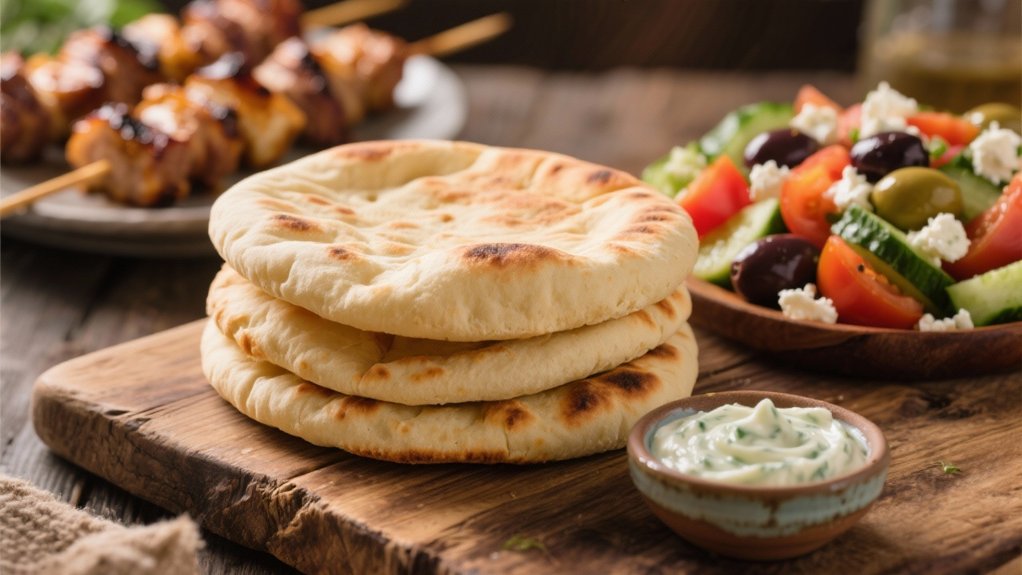 warm pita bread techniques