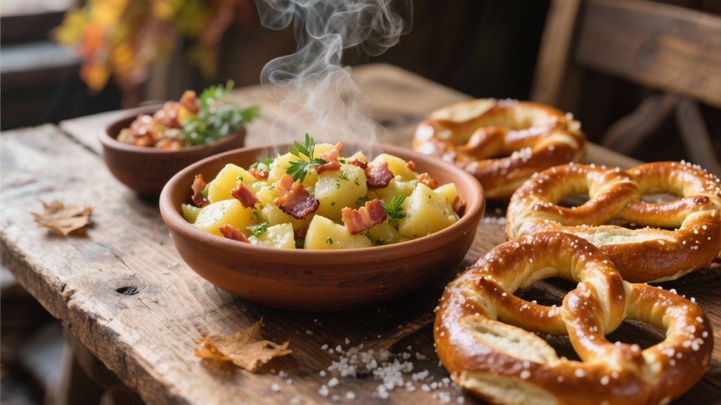 warm soft pretzels pairing