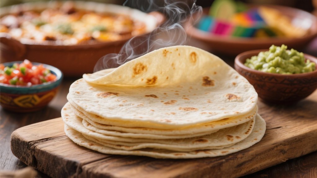warm soft versatile tortillas