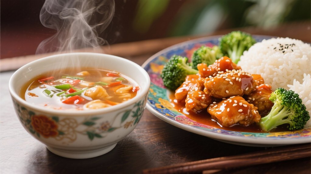 warm tangy spicy delight