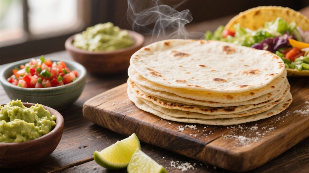warm tortillas enhance meals