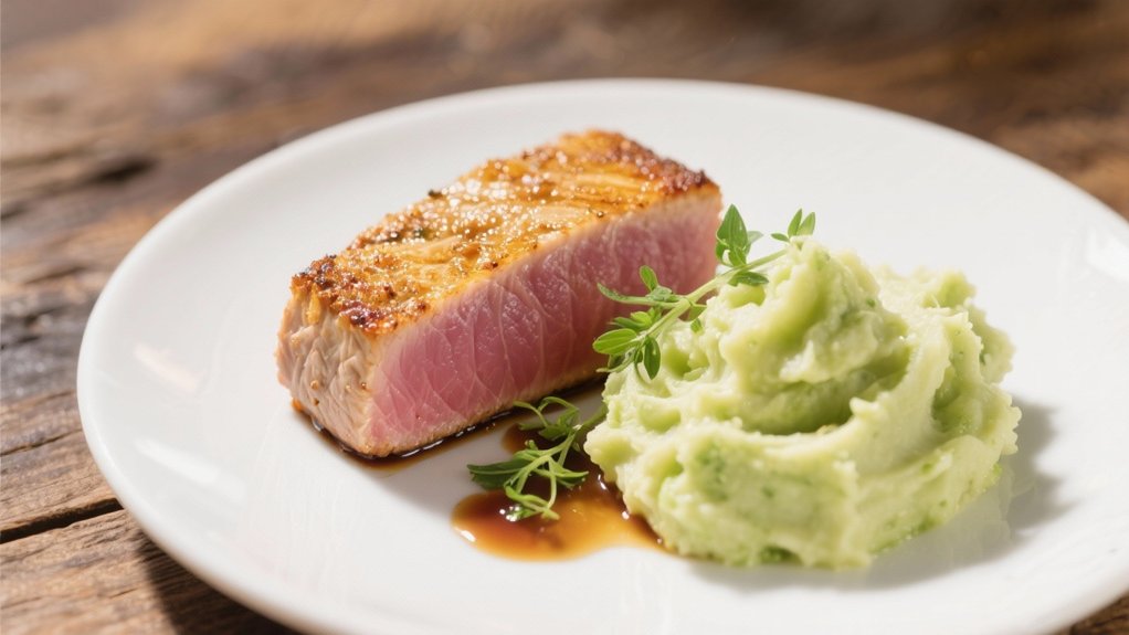 wasabi mashed potato delight