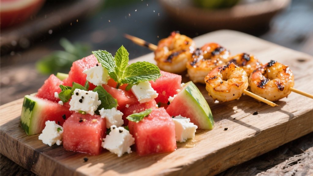 watermelon and feta salad