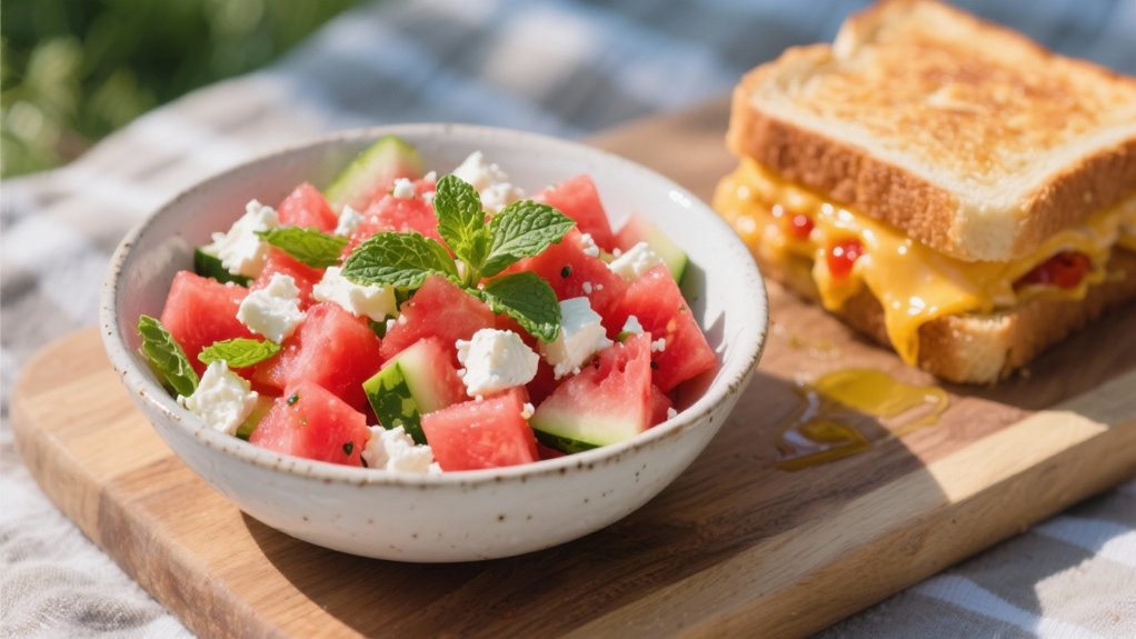 watermelon feta salad delight