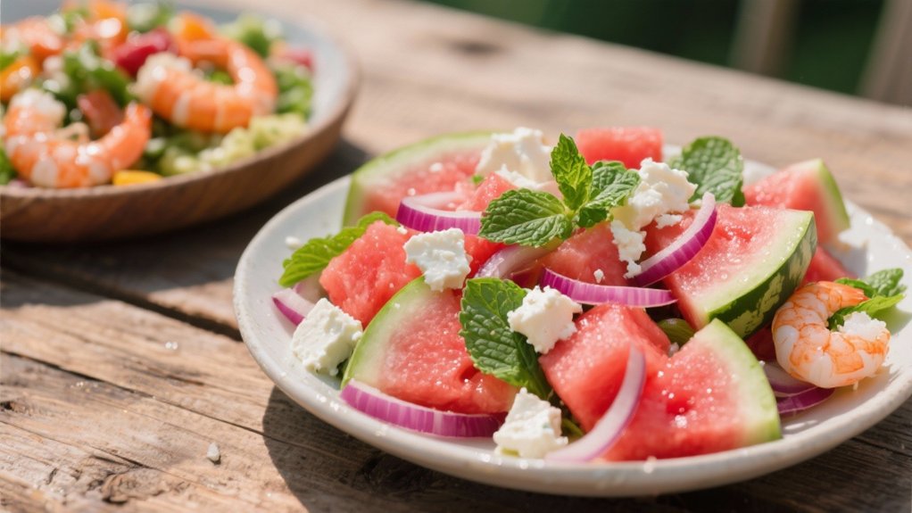watermelon feta salad delight