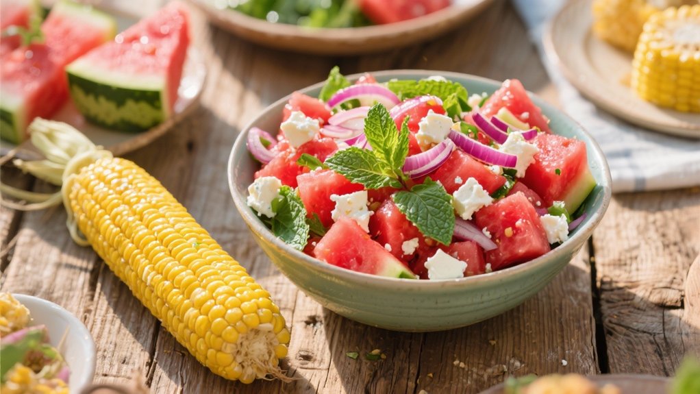 watermelon feta salad recipe