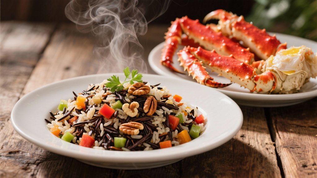 wild rice crab complement