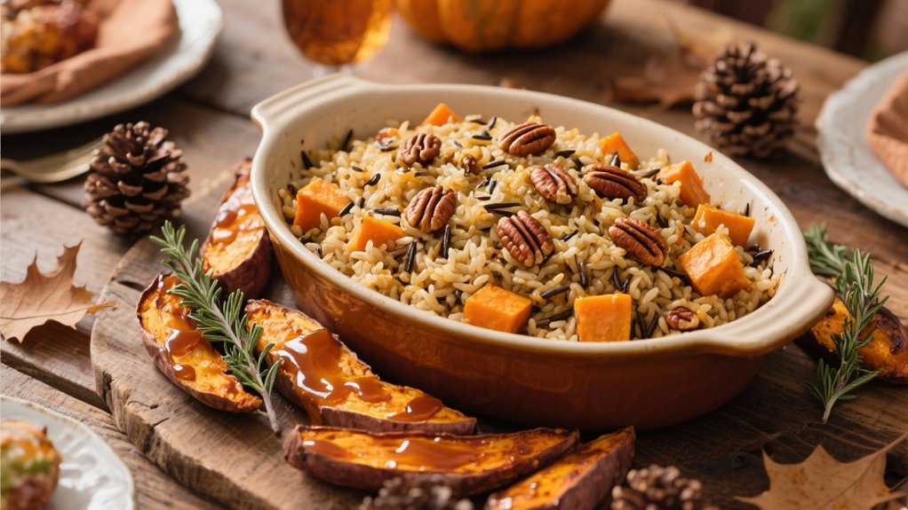 wild rice earthy flavors