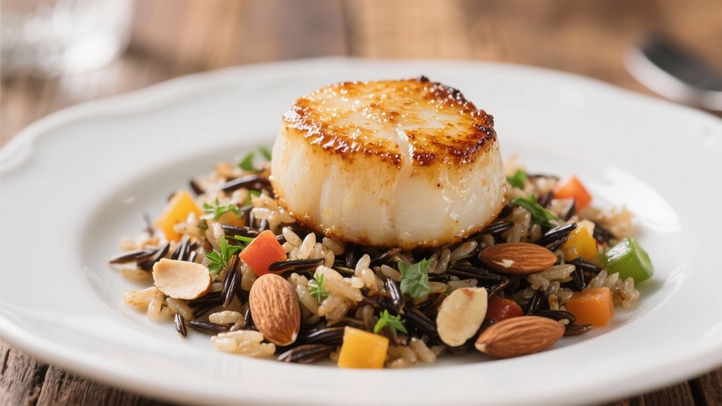 wild rice paired elegantly