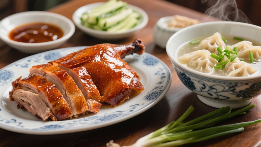 wonton soup rich pairing