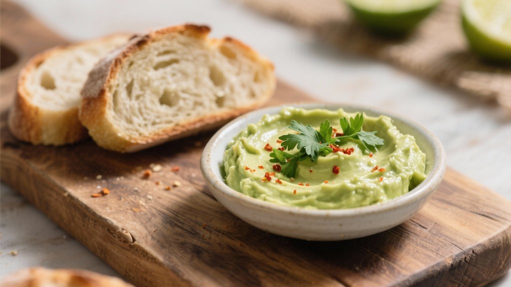 zesty avocado lime dip