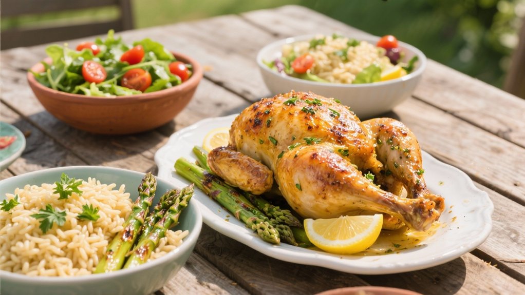 zesty chicken enhances orzo