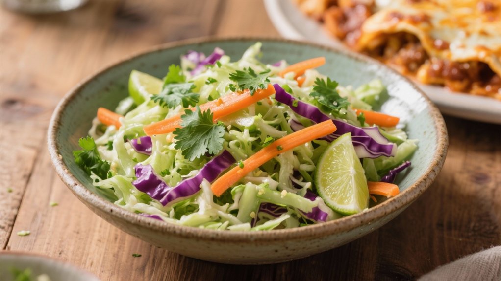 zesty cilantro lime coleslaw recipe