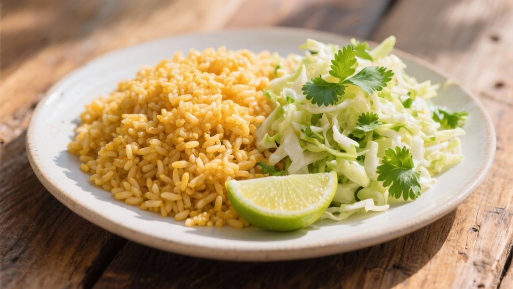 zesty cilantro lime coleslaw