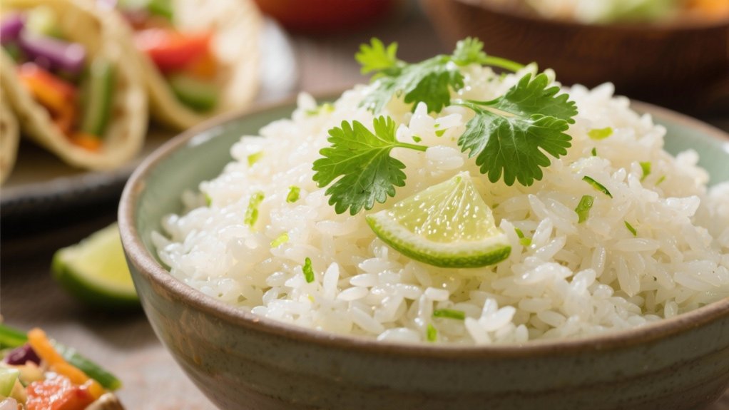 zesty cilantro lime rice