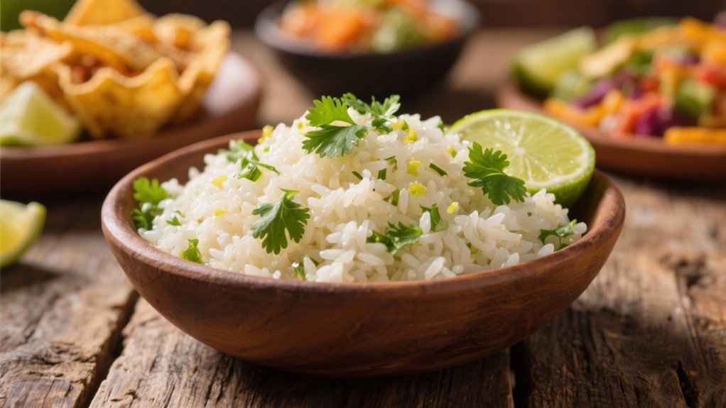 zesty cilantro lime rice