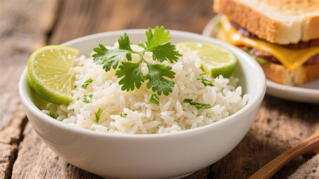 zesty cilantro lime rice