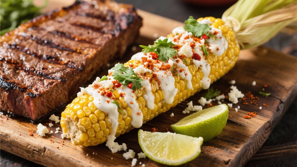 zesty creamy mexican corn