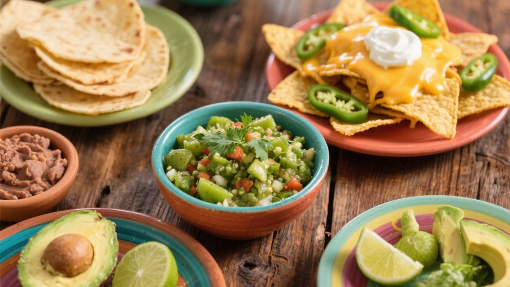 zesty green tomatillo dip