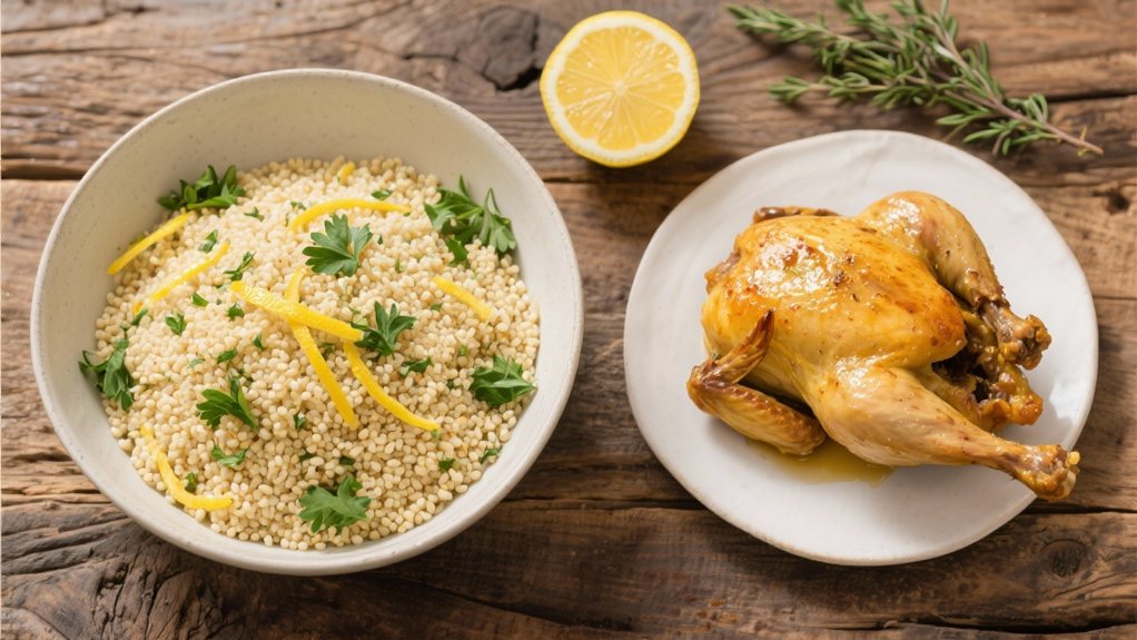 zesty lemon herb couscous