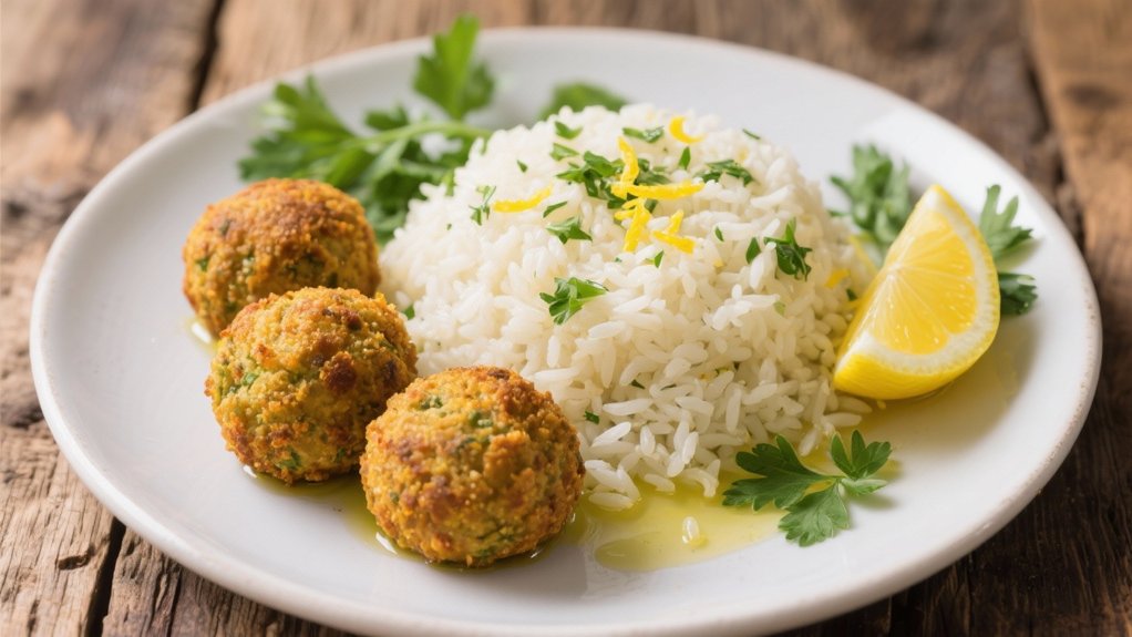 zesty lemon herb rice