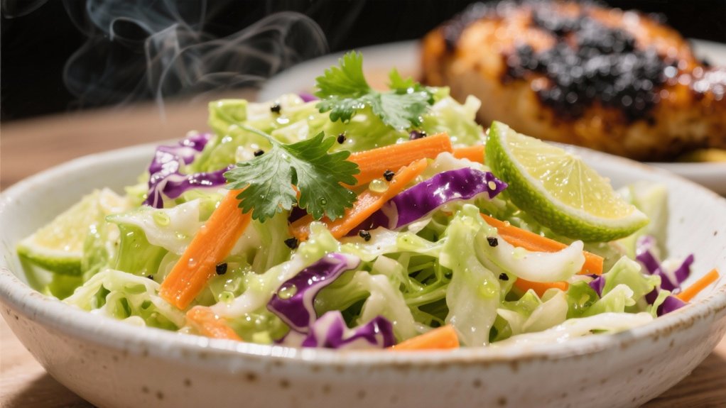 zesty lime coleslaw pairing