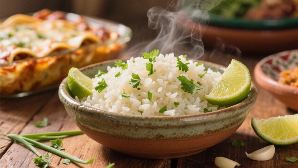 zesty lime garlic rice enhancement