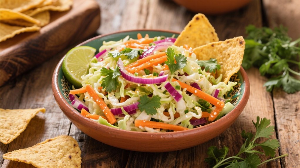 zesty mexican coleslaw delight