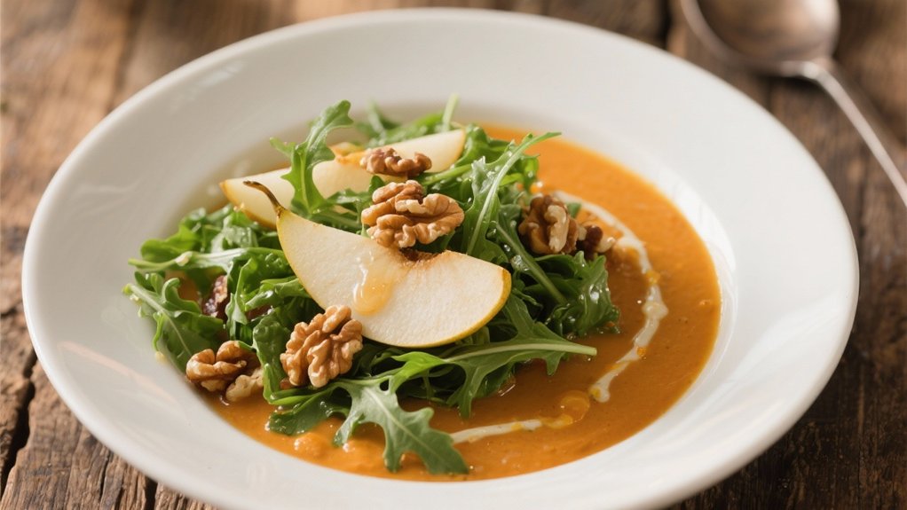 arugula pear salad recipe