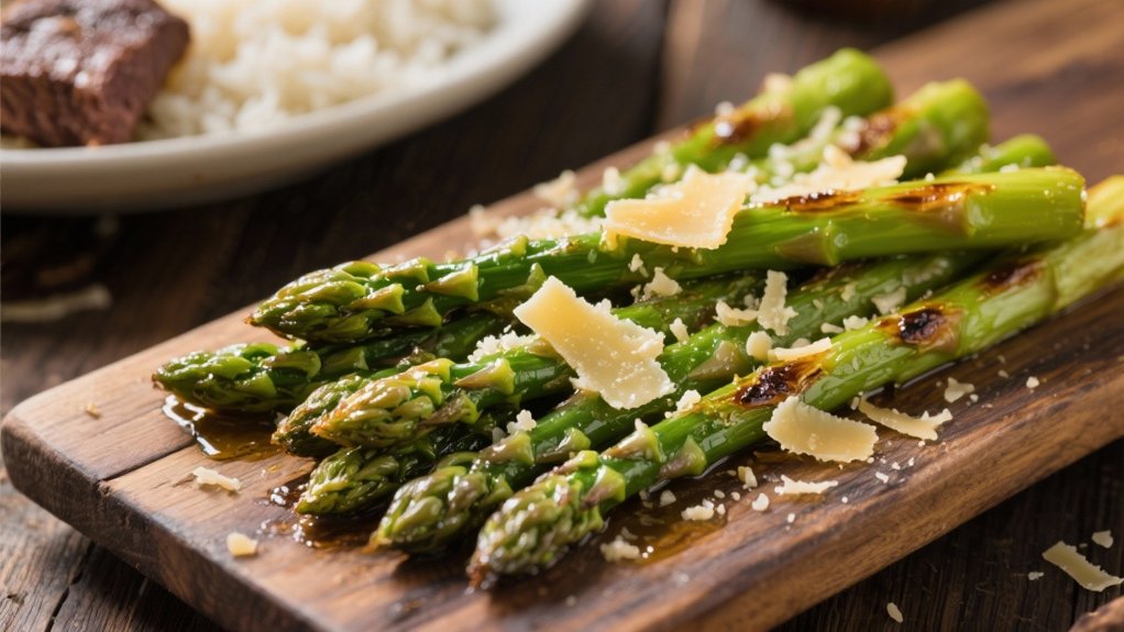 asparagus with parmesan simplicity