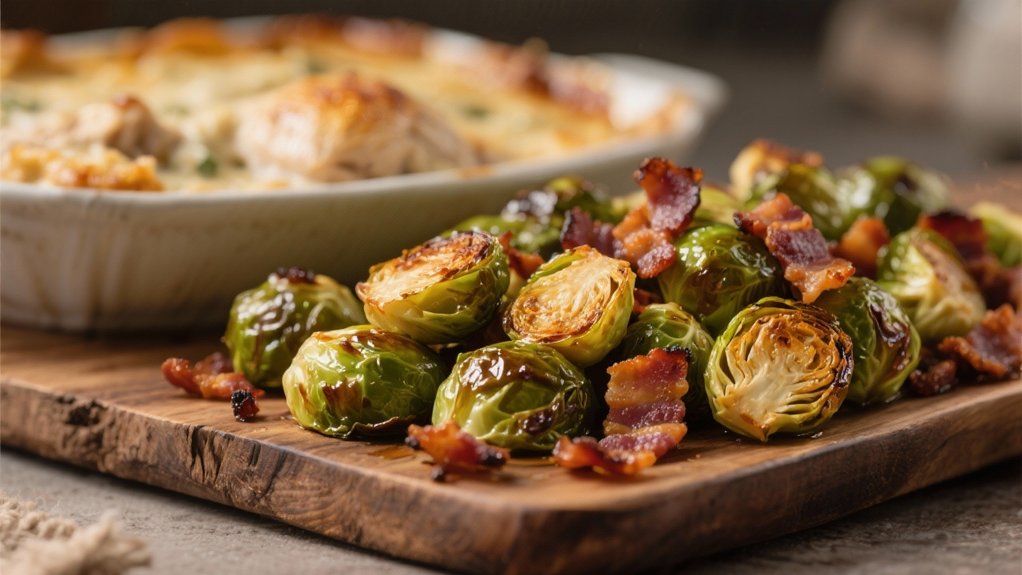 bacon enhances roasted brussels sprouts
