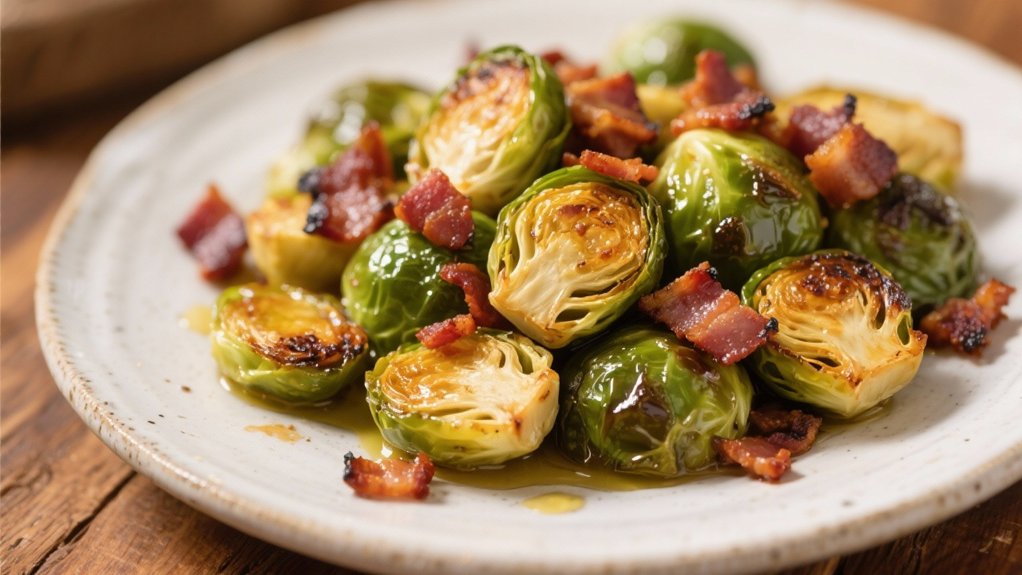 bacon roasted brussels sprouts perfection
