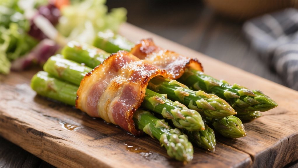 bacon wrapped asparagus delight