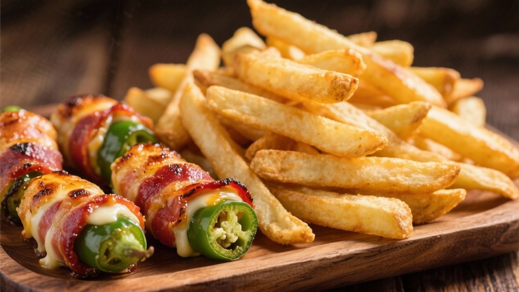 bacon wrapped spicy appetizers