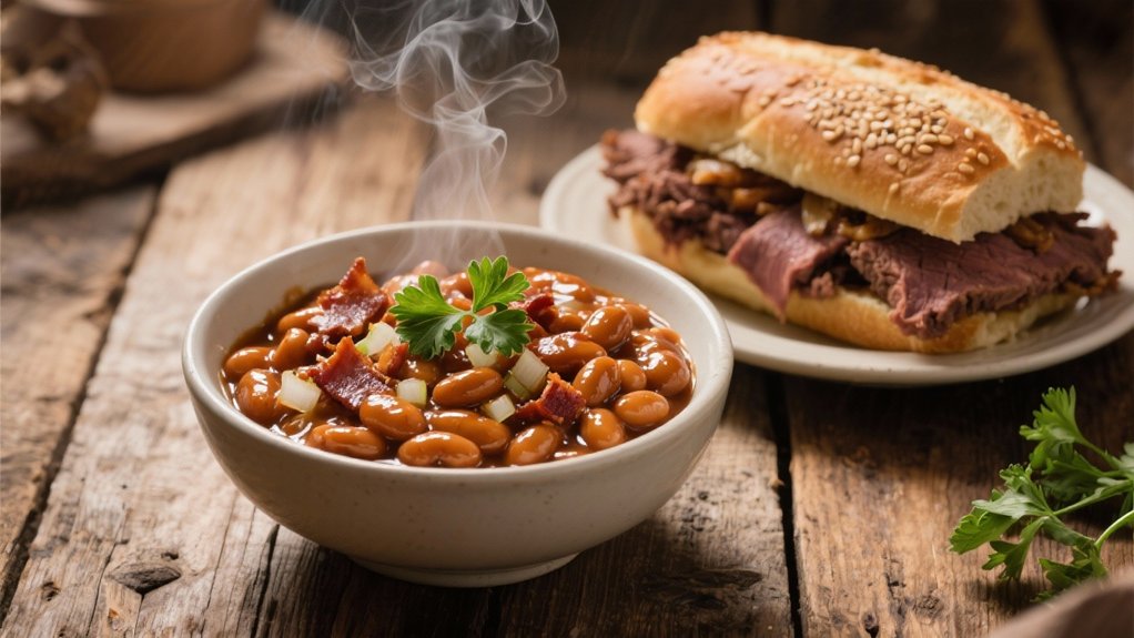 baked beans enhance sandwiches
